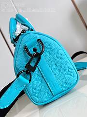 Louis Vuitton LV Keepall Bandoulière Turquoise 25 25 x 15 x 11 cm - 5