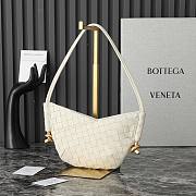 Bottega Veneta Solstice Mini Shoulder Bag White 28x18x5cm - 6