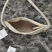 Bottega Veneta Solstice Mini Shoulder Bag White 28x18x5cm - 3