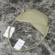 Bottega Veneta Solstice Mini Shoulder Bag Green 28x18x5cm - 2