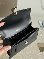 Bvlgari Serpenti Forever Top Handle Black 19x11x6cm - 6