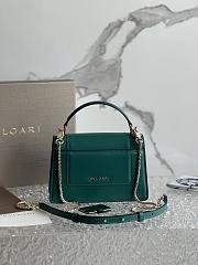 Bvlgari Serpenti Forever Top Handle Green 19x11x6cm - 4