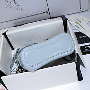 Chanel Small Gabrielle Hobo Light Blue 20cm - 6