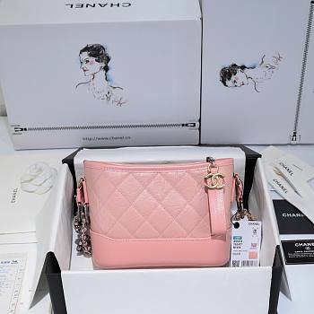 Chanel Small Gabrielle Hobo Pink 20cm