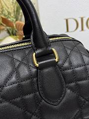 Dior Groove 25 Bag Black Macrocannage Calfskin 25 x 19 x 16 cm - 3