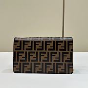 Fendi FF Diamonds Wallet On Chain Brown 21x13.5x5cm - 6