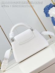 Louis Vuitton LV Capucines East-West Mini White 22 x 12 x 8 cm - 6