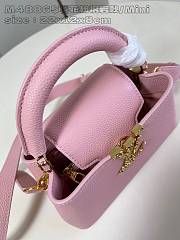 Louis Vuitton LV Capucines East-West Mini Pink 22 x 12 x 8 cm - 6