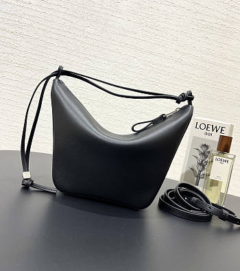 Loewe Hammock Hobo Bag Black 28x17x9.5cm