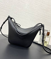 Loewe Hammock Hobo Bag Black 28x17x9.5cm - 6