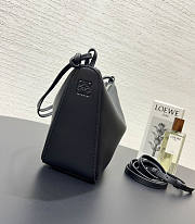 Loewe Hammock Hobo Bag Black 28x17x9.5cm - 3