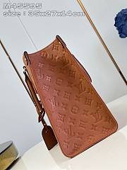 Louis Vuitton LV OnTheGo MM Cognac Brown 35x27x14cm - 2