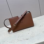 Celine Mini Crossbody Bag Tan 18x12x3.5cm - 3