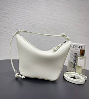 Loewe Hammock Hobo Bag White 28x17x9.5cm - 1