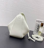 Loewe Hammock Hobo Bag White 28x17x9.5cm - 6