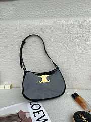 Celine Medium Tilly Bag Patent Black 22x13.5x4cm - 1