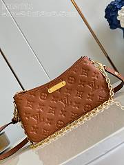 Louis Vuitton LV Liv Pochette Cognac 24x13x6.5cm - 1