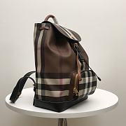 Burberry Blackpack Dawstring Brown 37x24x13cm - 4