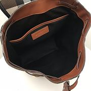 Burberry Blackpack Dawstring Brown 37x24x13cm - 3