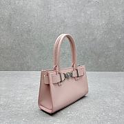 Versace Medusa Small Top Handle Bag Pink 22x6x14cm - 3