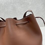 The Row Brown Belvedere Leather Bucket Bag 30x37x18cm - 5