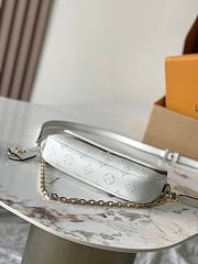 Louis Vuitton LV Wallet On Chain Ivy White 23.5 x 12 x 4.3 cm - 6