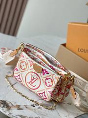 Louis Vuitton LV Multi Pochette Accessoires Coral 24 x 13.5 x 4 cm - 3