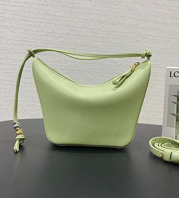 Loewe Hammock Hobo Bag Light Green 28x17x9.5cm