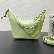 Loewe Hammock Hobo Bag Light Green 28x17x9.5cm - 2