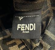 Fendi Mini By The Way Denim Blue Bag 20x9x12cm - 6