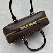 Miu Miu Arcadie Bag Brown Leather 27x9x12cm - 6