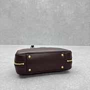 Miu Miu Arcadie Bag Brown Leather 27x9x12cm - 5