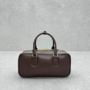 Miu Miu Arcadie Bag Brown Leather 27x9x12cm - 4