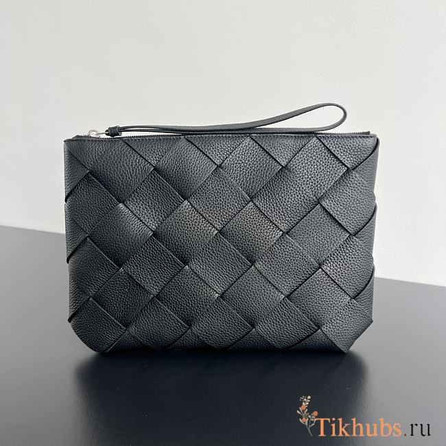 Bottega Veneta Diago Large Pouch Black 33x23x2cm - 1