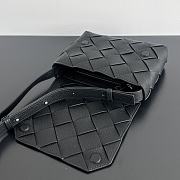 Bottega Veneta Diago Black Bag 22.5x16.5x5.5cm - 6