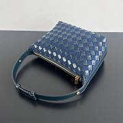 Bottega Veneta Mini Wallace Shoulder Bag Denim 20x13x9.5cm - 5