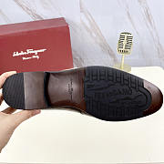 Ferragamo Ree Bit Loafer Brown - 4