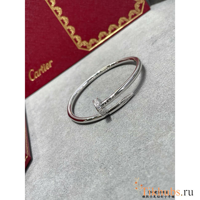 Cartier Juste Un Clou Bracelet with Diamonds White - 1