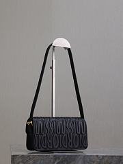 Dior Miss Flap Bag Black Miss Allover Calfskin 22 x 11 x 6 cm - 6