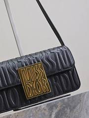 Dior Miss Flap Bag Black Miss Allover Calfskin 22 x 11 x 6 cm - 3