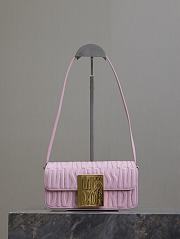 Dior Miss Flap Bag Pink Miss Allover Calfskin 22 x 11 x 6 cm - 1