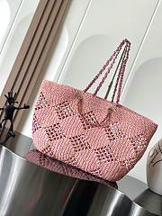 Chanel Coco Beach Bag Pink 34.5x51x14.5cm - 3