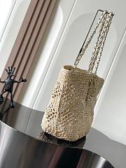 Chanel Coco Beach Bag Beige 34.5x51x14.5cm - 5