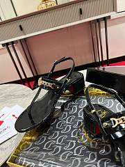 Christian Louboutin MJ Thong 25 mm Mules Black - 2