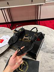 Christian Louboutin MJ Thong 25 mm Mules Black - 3