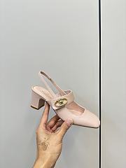 Valentino Vlogo Locker Mary-Jane Singback Pump 60mm Pink - 4