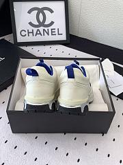 Chanel White Blue Sneaker 02 - 5