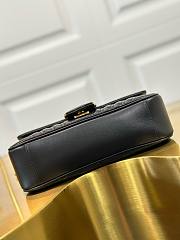 Gucci Marmont Small Black Bag 26x15x7cm - 5