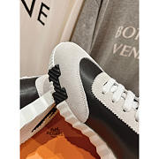 Hermès Bouncing Sneaker White And Black - 5