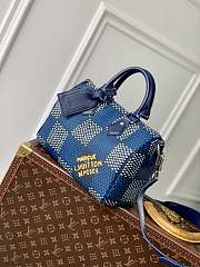 Louis Vuitton LV Speedy 25 Bandoulière Blue 25 x 15 x 15 cm - 2